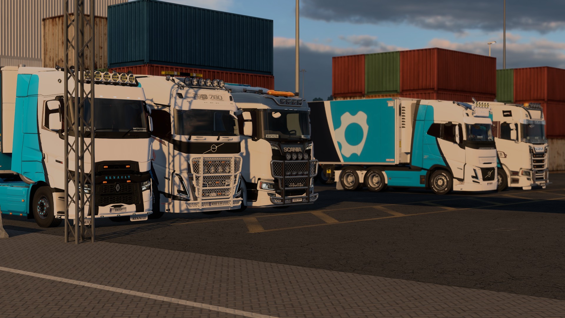 Novi Trucking Convoy - Waiting to Leave 1