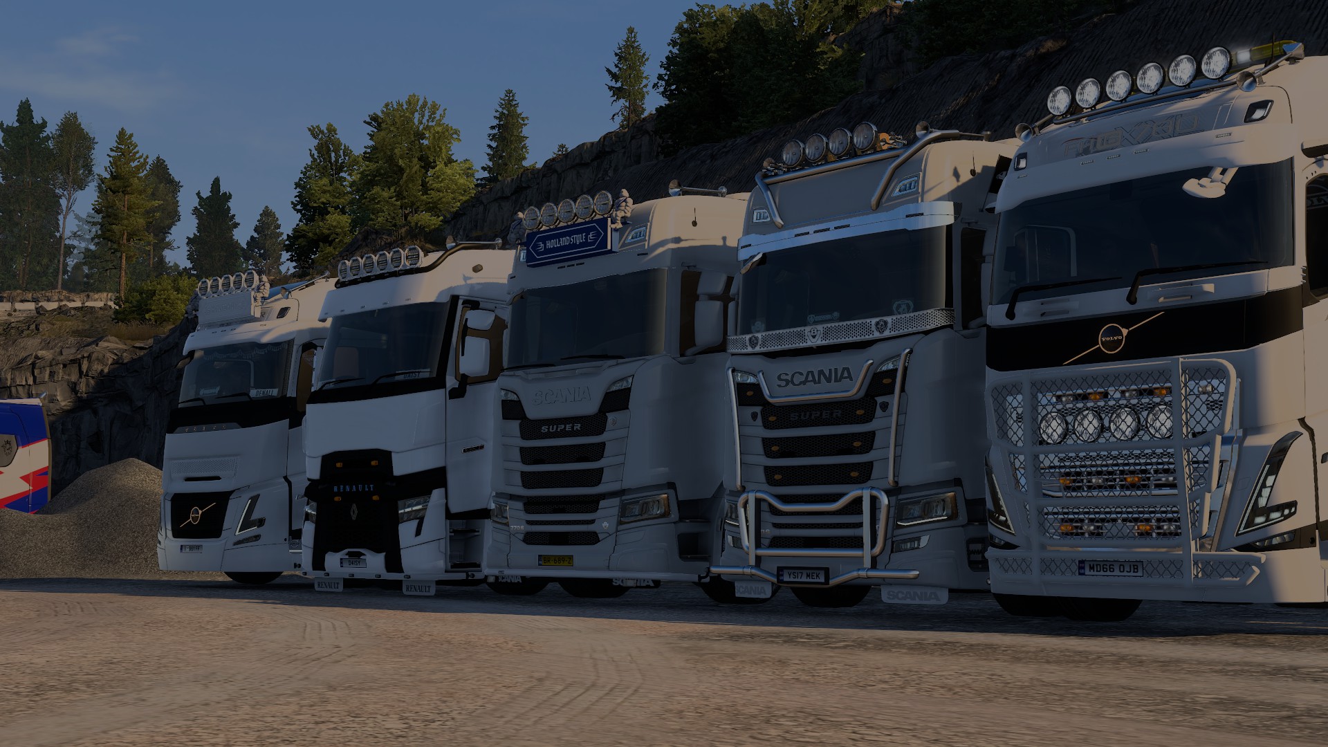 Novi Trucking Convoy - Parked up at destination 3