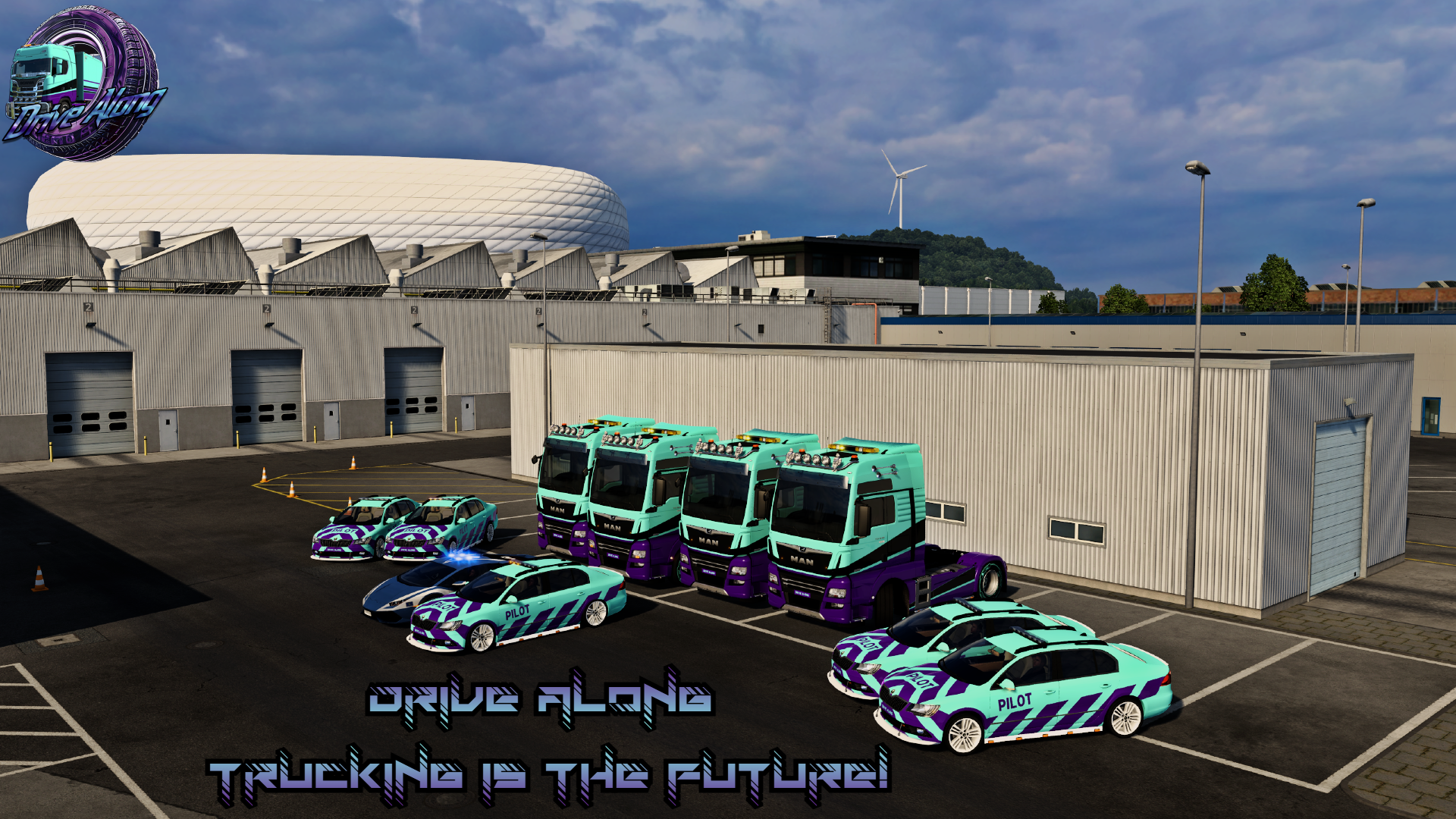 Drive Along banner